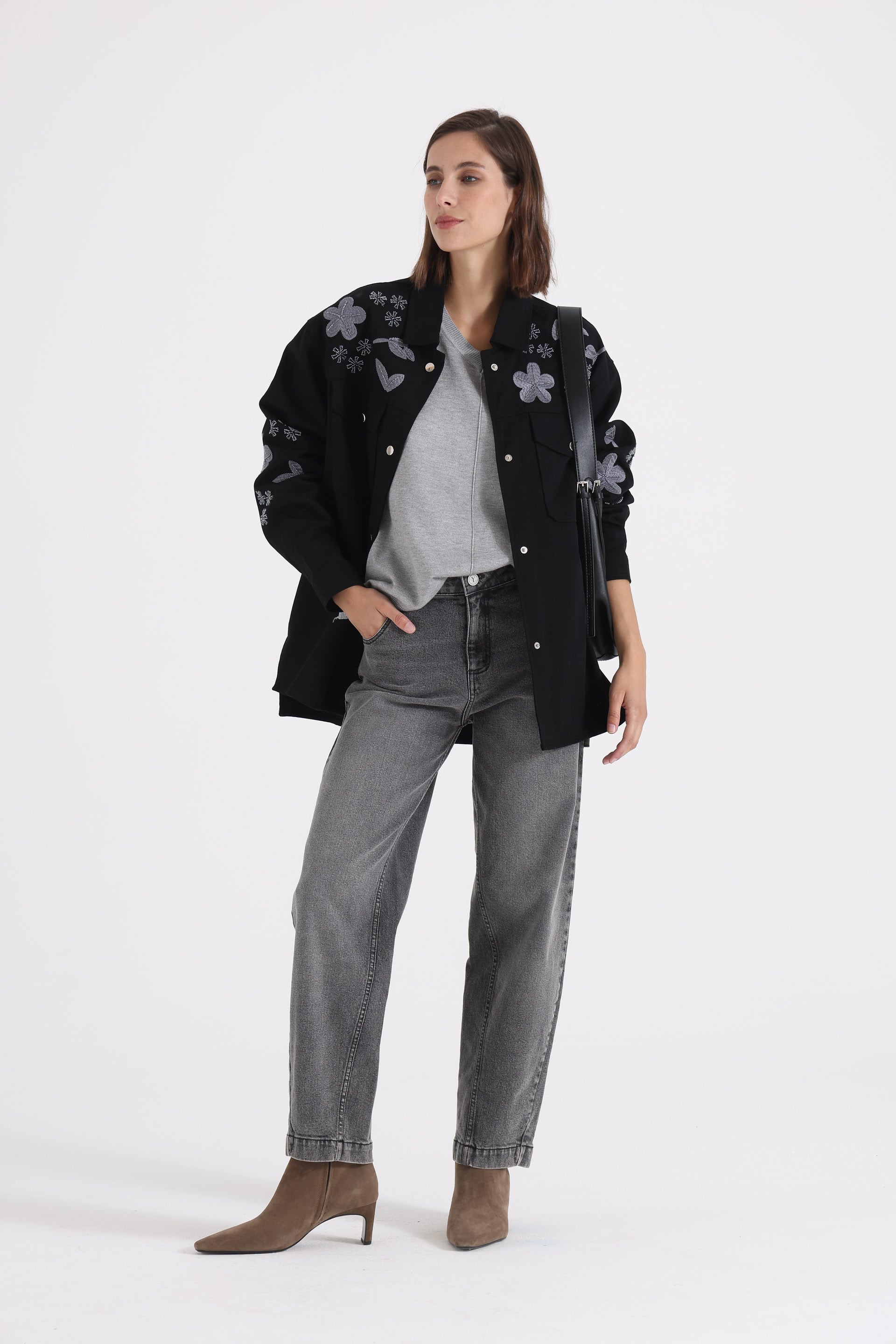 CAMPERA NEGRO