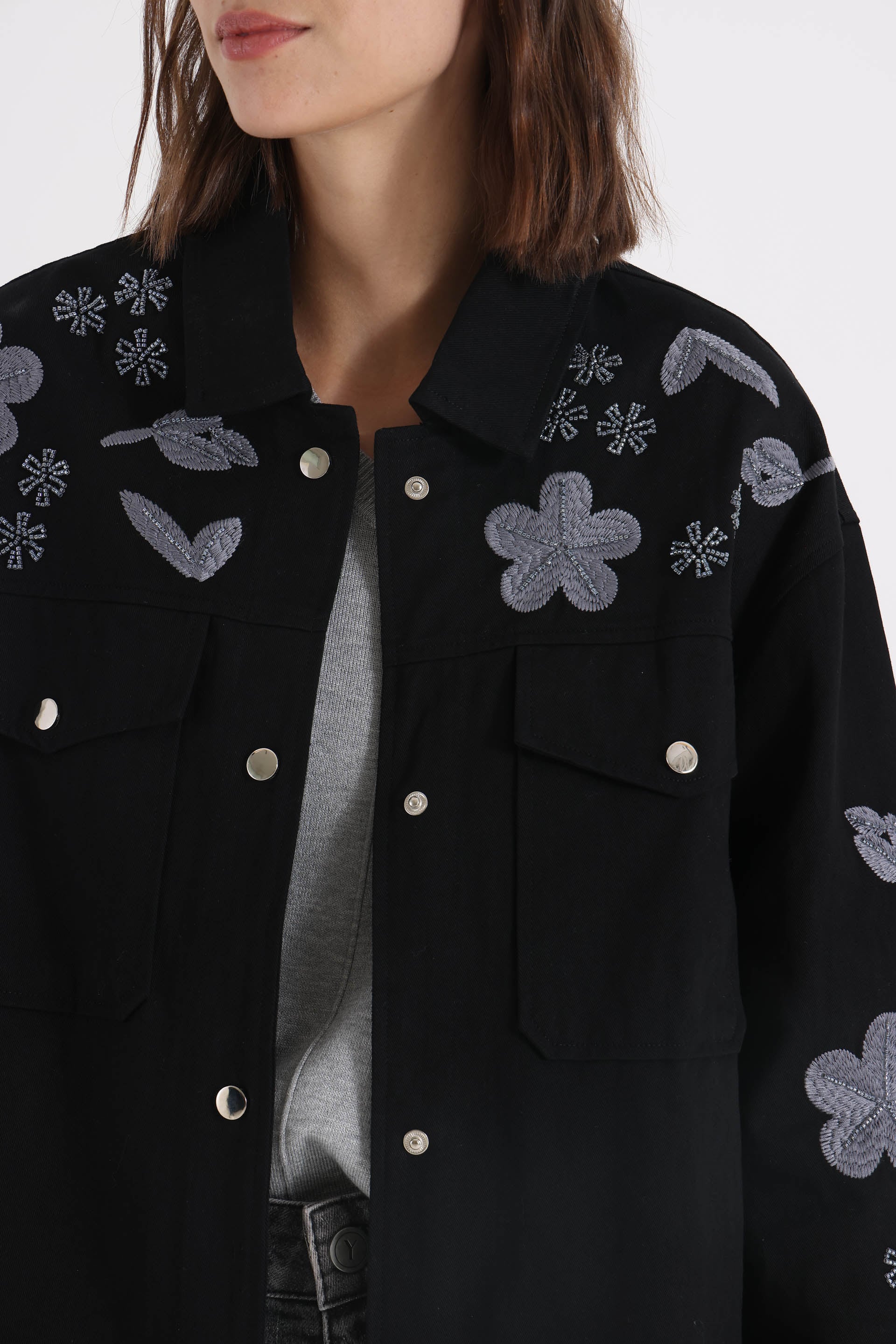 CAMPERA NEGRO