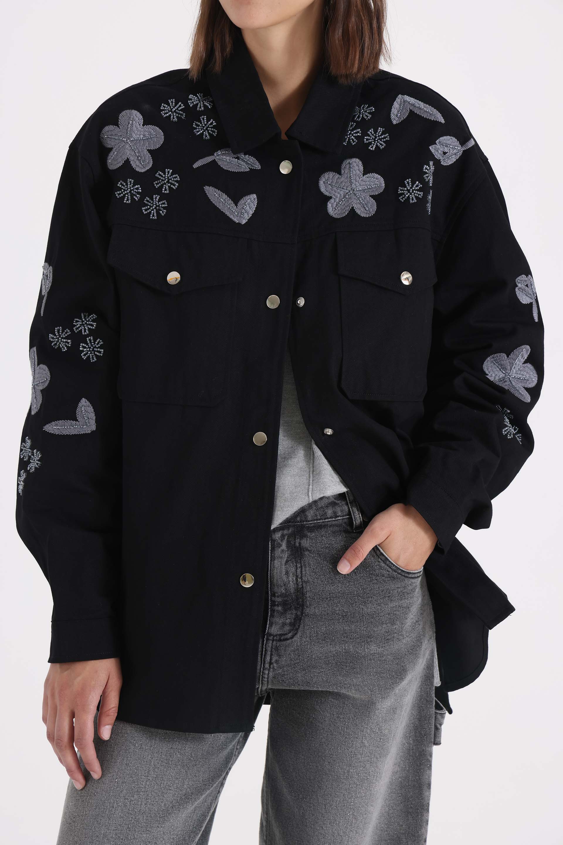 CAMPERA NEGRO