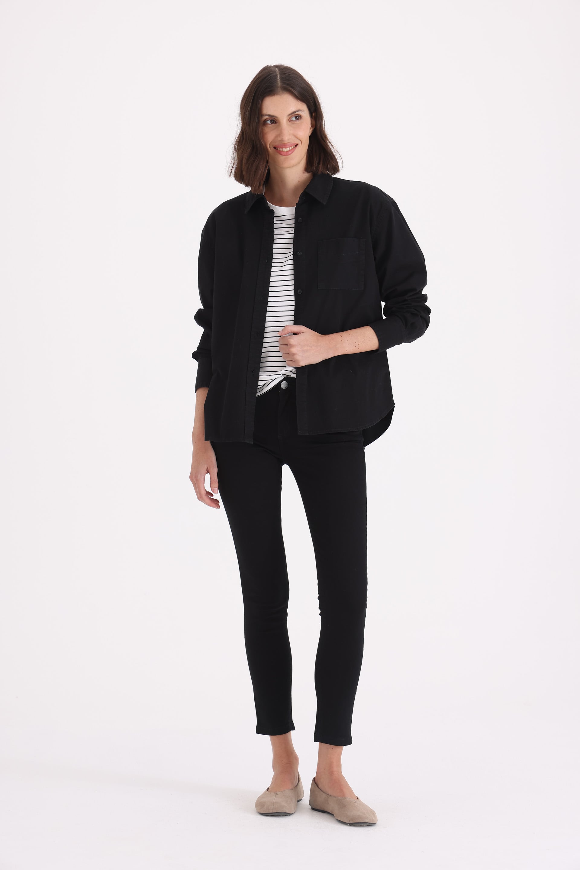 JEAN SKINNY TIRO ALTO EMMA COLORNEGRO