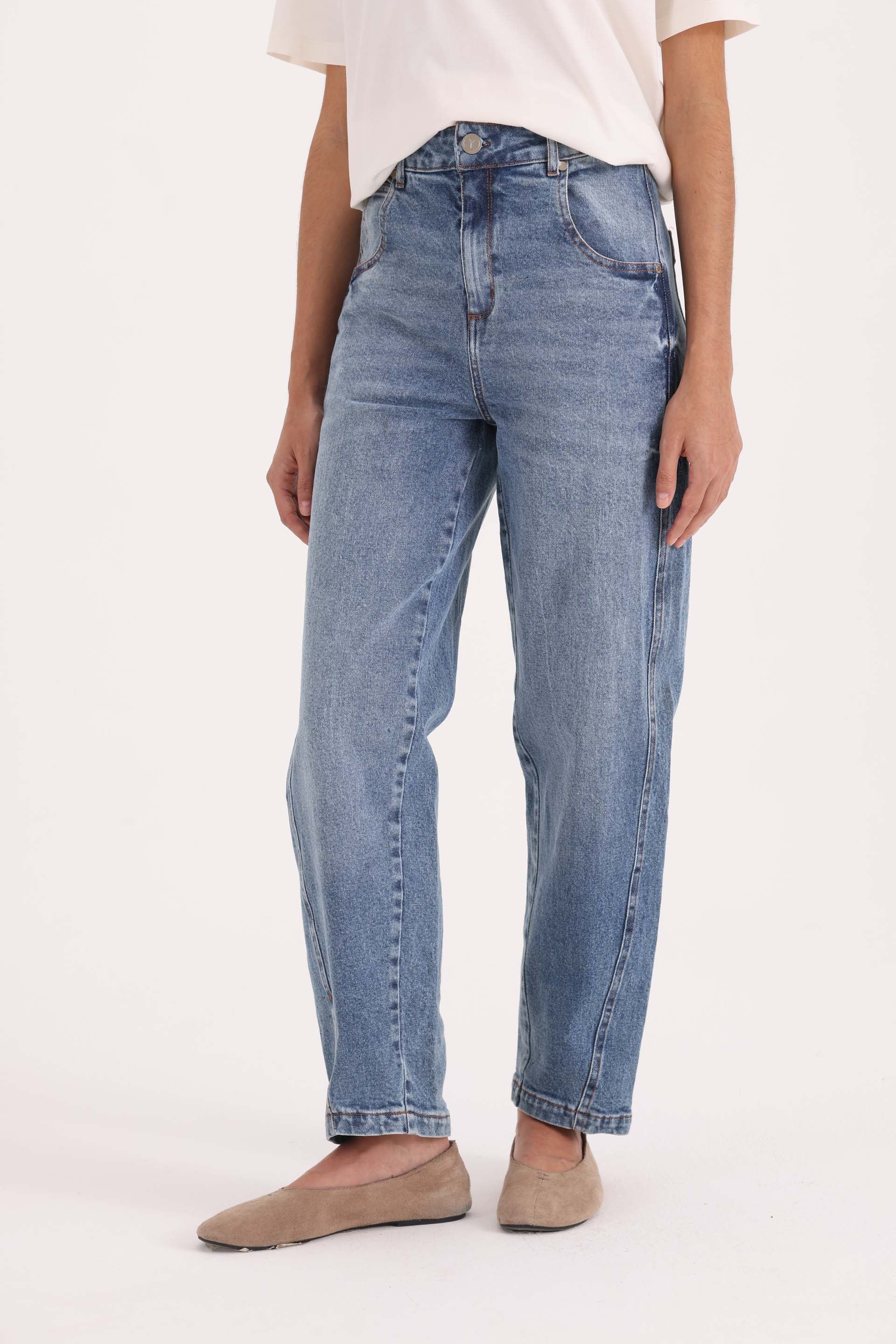 Y008 BARREL T.MEDIO STONE WASH